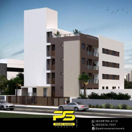 Apartamento com 2 Quartos à Venda, 33 m² em Jardim Oceania - João Pessoa