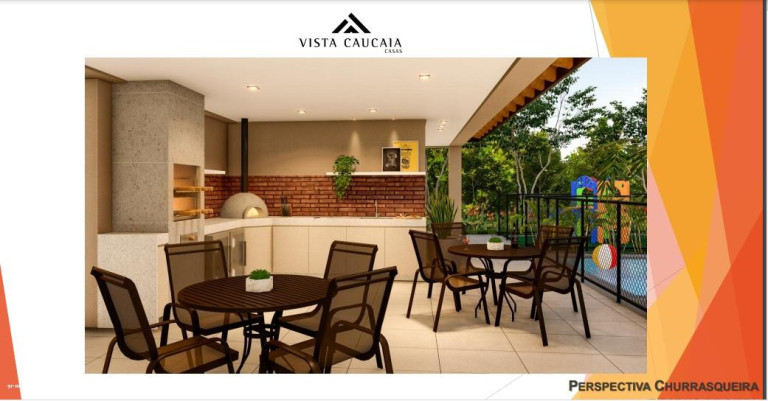 Imagem Casa com 2 Quartos à Venda, 56 m² em Vista Caucaia -  Programa Casa Verde Amarela - Cotia
