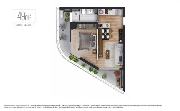 Imagem Apartamento com 2 Quartos à Venda, 85 m² em Pinheiros - São Paulo
