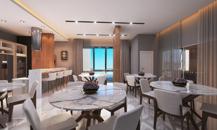 Imagem Apartamento com 4 Quartos à Venda, 131 m² em Perequê - Porto Belo