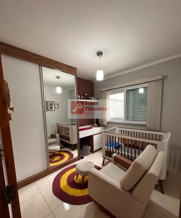 Imagem Apartamento com 3 Quartos à Venda, 82 m² em Vila Camilópolis - Santo André