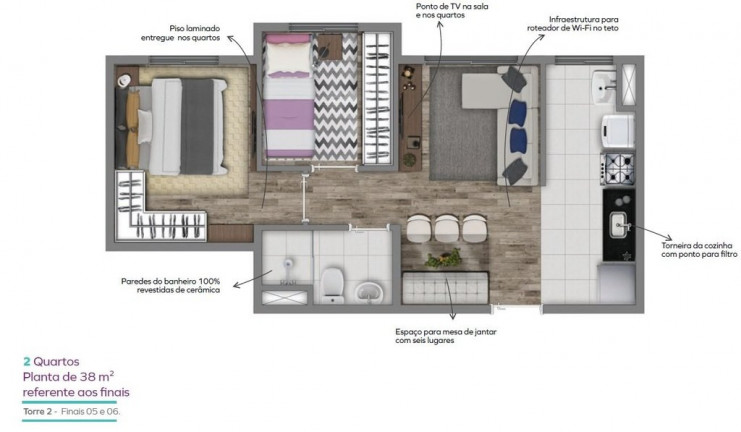 Imagem Apartamento com 2 Quartos à Venda, 33 m² em Santo Amaro - São Paulo Imagem Apartamento com 2 Quartos à Venda, 33 m² em Santo Amaro - São Paulo