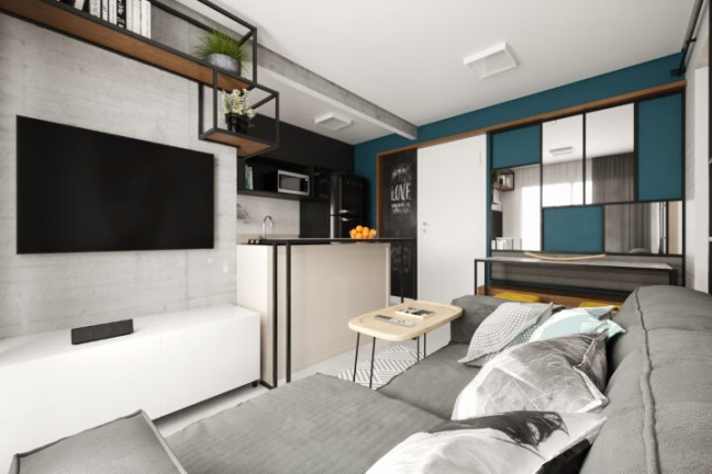 Imagem Apartamento com 1 Quarto à Venda, 33 m² em Parque Industrial - Campinas