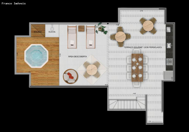 Imagem Cobertura com 3 Quartos à Venda, 158 m² em Vila Floresta - Santo André