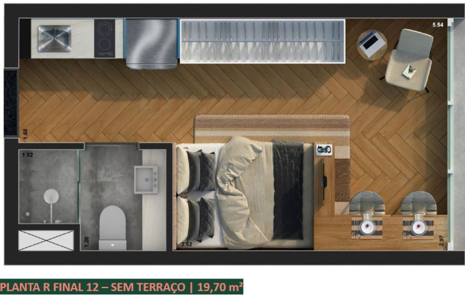 Imagem Imóvel com 1 Quarto à Venda, 22 m² em Vila Clementino - São Paulo
