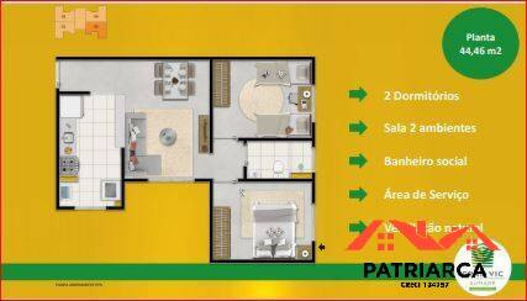 Imagem Apartamento à Venda, 44 m² em Condomínio Coronel (nova Veneza) - Sumaré Imagem Apartamento à Venda, 44 m² em Condomínio Coronel (nova Veneza) - Sumaré