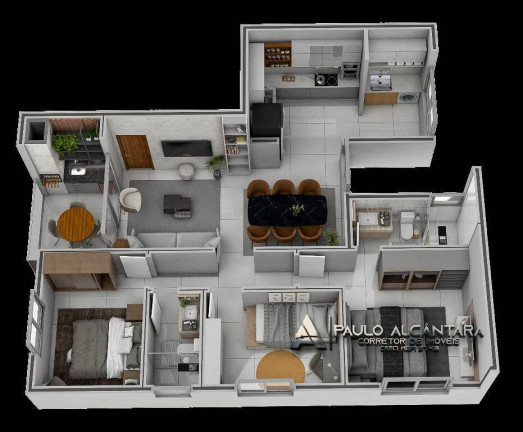 Imagem Apartamento com 3 Quartos à Venda, 100 m² em Imbaúbas - Ipatinga Imagem Apartamento com 3 Quartos à Venda, 100 m² em Imbaúbas - Ipatinga