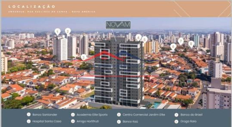 Imagem Apartamento com 2 Quartos à Venda, 65 m² em Nova América - Piracicaba