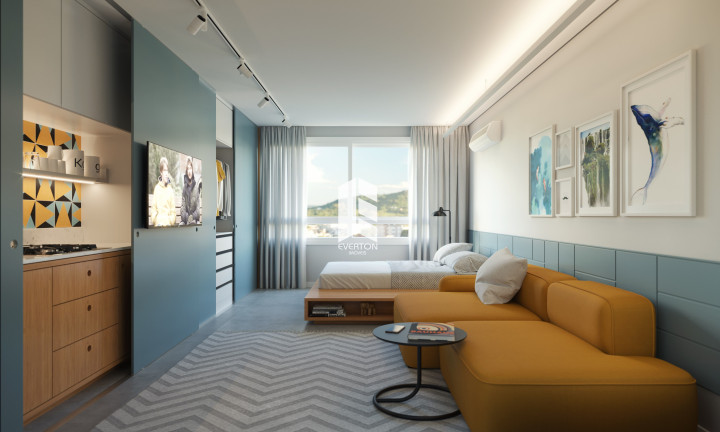 Imagem Apartamento com 1 Quarto à Venda, 28 m² em Camobi - Santa Maria