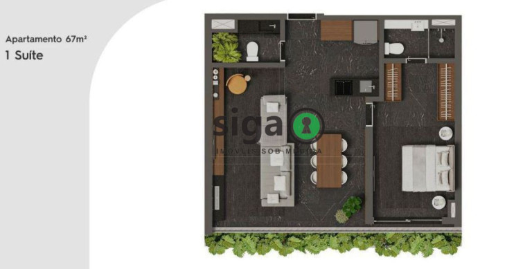 Imagem Apartamento com 2 Quartos à Venda, 67 m² em Jardins - São Paulo Imagem Apartamento com 2 Quartos à Venda, 67 m² em Jardins - São Paulo