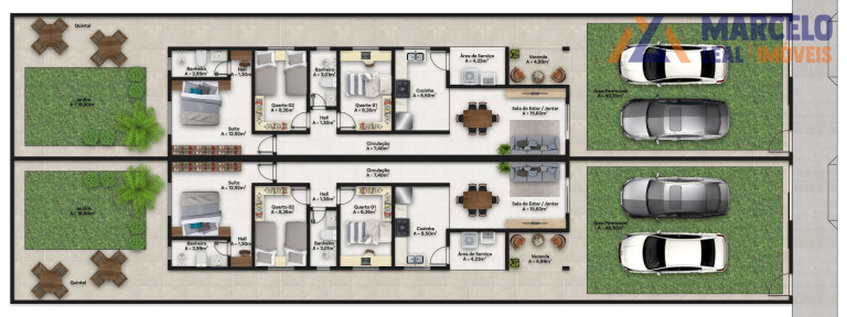 Imagem Casa com 3 Quartos à Venda, 90 m² em Bateias - Vitória Da Conquista Imagem Casa com 3 Quartos à Venda, 90 m² em Bateias - Vitória Da Conquista