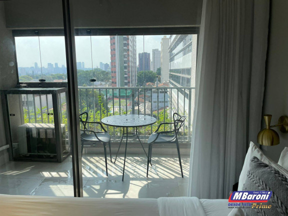 Imagem Studio com 1 Quarto para Alugar, 30 m² em Indianópolis - São Paulo Imagem Studio com 1 Quarto para Alugar, 30 m² em Indianópolis - São Paulo