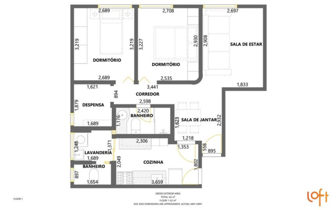 Imagem Apartamento com 2 Quartos à Venda, 60 m² em Sacomã - São Paulo
