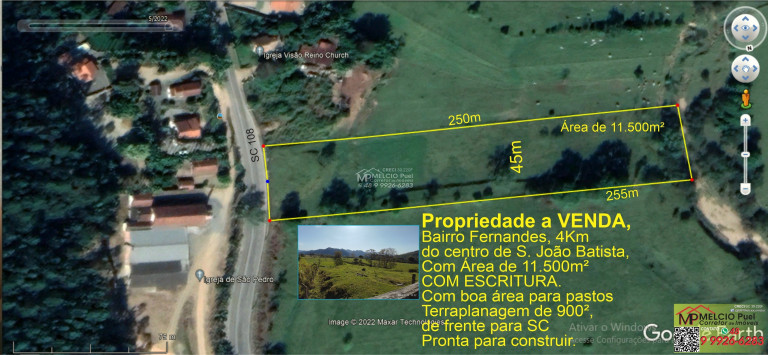 Imagem Imóvel à Venda, em Fernandes - São João Batista Sc Imagem Imóvel à Venda, em Fernandes - São João Batista Sc