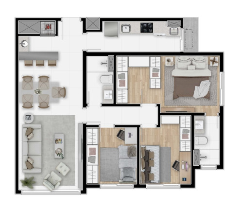 Imagem Apartamento com 3 Quartos à Venda, 85 m² em Menino Deus - Porto Alegre Imagem Apartamento com 3 Quartos à Venda, 85 m² em Menino Deus - Porto Alegre