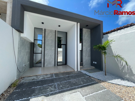 Imagem Casa com 3 Quartos à Venda, 106 m² em Guaribas - Eusébio Imagem Casa com 3 Quartos à Venda, 106 m² em Guaribas - Eusébio