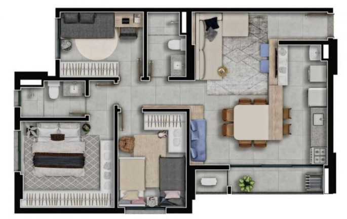 Imagem Apartamento com 2 Quartos à Venda, 82 m² em Setor Aeroporto - Goiânia