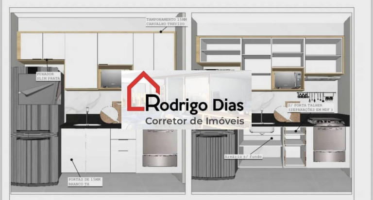 Imagem Apartamento com 2 Quartos para Alugar, 54 m² em Horto Florestal - Jundiaí Imagem Apartamento com 2 Quartos para Alugar, 54 m² em Horto Florestal - Jundiaí