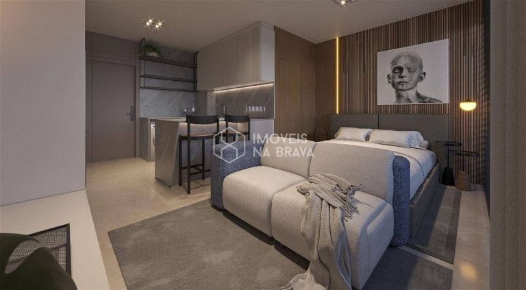Imagem Apartamento com 1 Quarto à Venda, 31 m² em Praia Brava - Itajaí