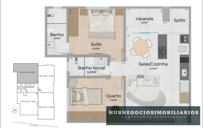 Imagem Apartamento com 2 Quartos à Venda, 64 m² em Centro - Montes Claros Imagem Apartamento com 2 Quartos à Venda, 64 m² em Centro - Montes Claros