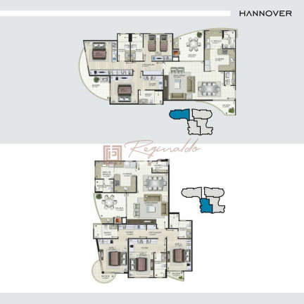 Imagem Apartamento com 3 Quartos à Venda, 149 m² em Centro - Criciúma Imagem Apartamento com 3 Quartos à Venda, 149 m² em Centro - Criciúma