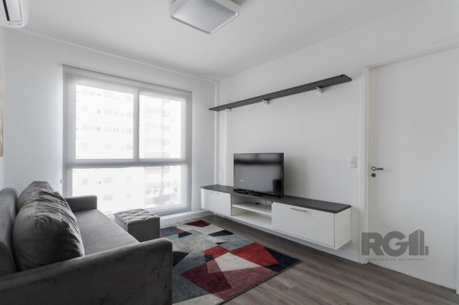 Imagem Apartamento com 1 Quarto para Alugar, 60 m² em Jardim Do Salso - Porto Alegre