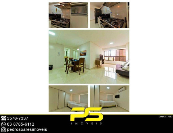 Apartamento com 2 Quartos à Venda, 54 m² em Manaíra - João Pessoa