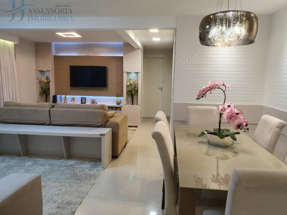 Imagem Apartamento com 3 Quartos para Alugar ou Temporada, 119 m² em Lagoa Nova - Natal