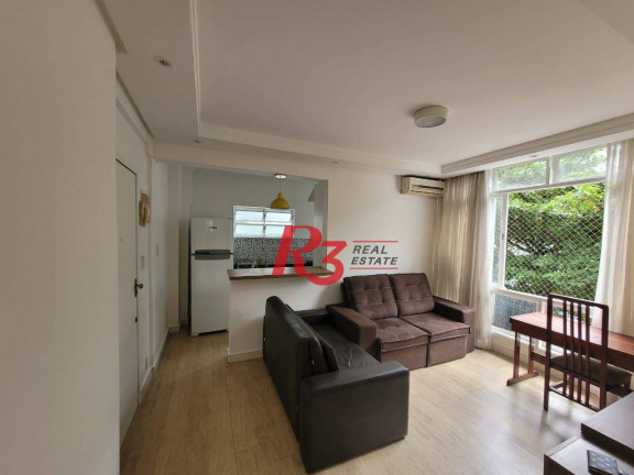 Imagem Apartamento com 1 Quarto à Venda, 60 m² em José Menino - Santos