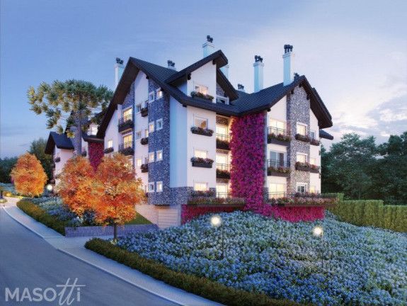 Apartamento com 2 Quartos à Venda, 78 m² em Vila Suíça - Gramado
