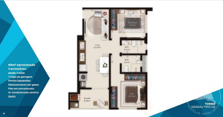 Imagem Apartamento com 2 Quartos à Venda, 64 m² em Morretes - Itapema Imagem Apartamento com 2 Quartos à Venda, 64 m² em Morretes - Itapema