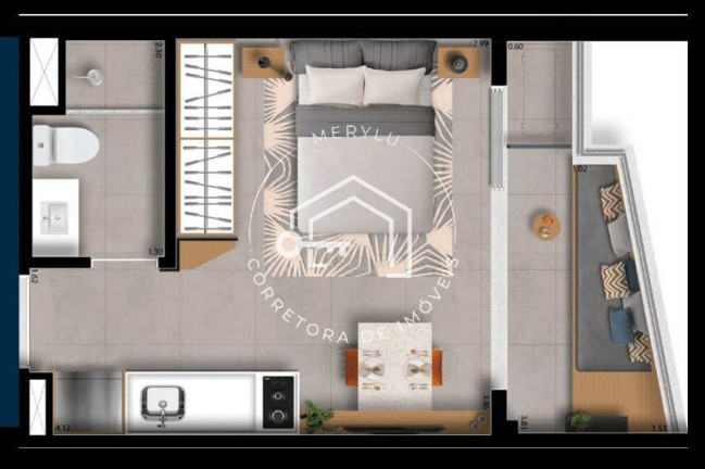Imagem Apartamento com 1 Quarto à Venda, 24 m² em Perdizes - São Paulo Imagem Apartamento com 1 Quarto à Venda, 24 m² em Perdizes - São Paulo