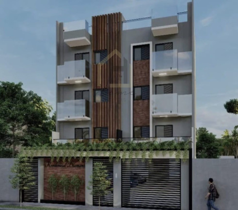 Cobertura com 2 Quartos à Venda, 90 m² em Campestre - Santo André