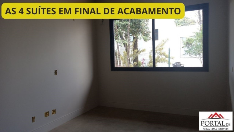 Imagem Casa com 4 Quartos à Venda, 382 m² em Quintas Do Sol - Nova Lima Imagem Casa com 4 Quartos à Venda, 382 m² em Quintas Do Sol - Nova Lima