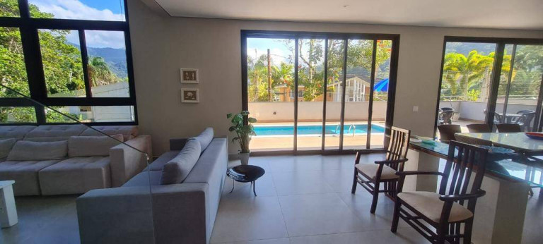 Imagem Casa de Condomínio com 4 Quartos à Venda, 610 m² em Lagoinha - Ubatuba