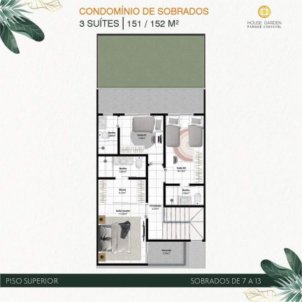 Imagem Casa de Condomínio com 3 Quartos à Venda, 118 m² em Jardim Atlantico - Goiania