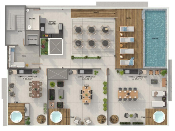 Imagem Apartamento com 3 Quartos à Venda, 71 m² em Bessa - João Pessoa Imagem Apartamento com 3 Quartos à Venda, 71 m² em Bessa - João Pessoa