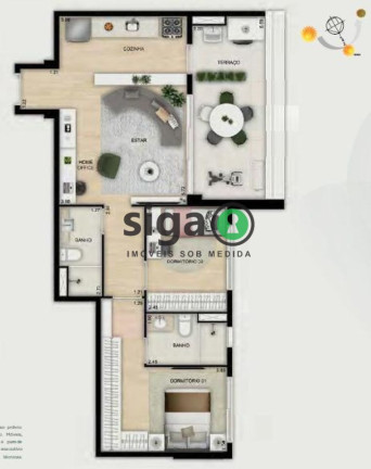 Imagem Apartamento com 2 Quartos à Venda, 77 m² em Saúde - São Paulo Imagem Apartamento com 2 Quartos à Venda, 77 m² em Saúde - São Paulo