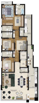 Imagem Apartamento com 3 Quartos à Venda, 160 m² em Moema - São Paulo