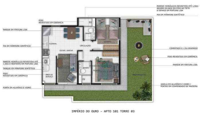 Imagem Apartamento com 2 Quartos à Venda, 47 m² em Rio Do Ouro - São Gonçalo Imagem Apartamento com 2 Quartos à Venda, 47 m² em Rio Do Ouro - São Gonçalo