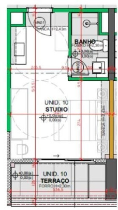 Imagem Apartamento com 1 Quarto à Venda, 32 m² em Brooklin Novo - São Paulo