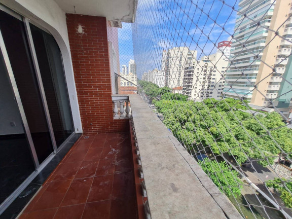 Apartamento com 3 Quartos para Alugar, 140 m² em Boqueirão - Santos