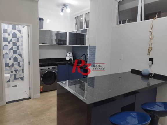 Imagem Apartamento com 1 Quarto à Venda, 52 m² em Ilha Porchat - São Vicente