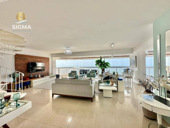 Imagem Cobertura com 6 Quartos à Venda, 450 m² em Jardim Astúrias - Guarujá