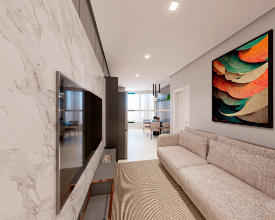 Imagem Apartamento com 2 Quartos à Venda, 68 m² em Balneário Perequê - Porto Belo