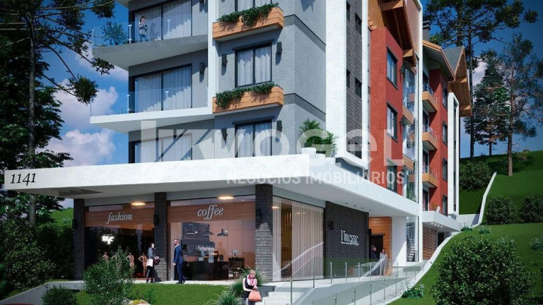 Imagem Apartamento com 2 Quartos à Venda, 72 m² em Centro  - Gramado