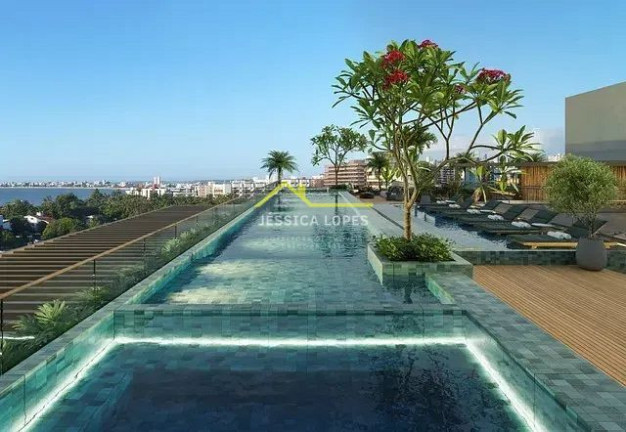 Flat com 1 Quarto à Venda, 26 m² em Jardim Oceania - João Pessoa
