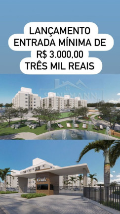 Apartamento com 2 Quartos à Venda, 54 m² em  Vendaval - Biguaçu