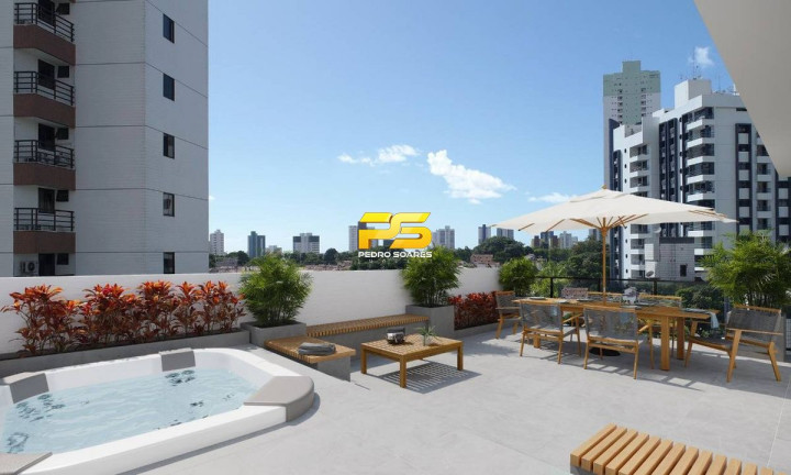 Imagem Apartamento com 1 Quarto à Venda, 30 m² em Brisamar - João Pessoa