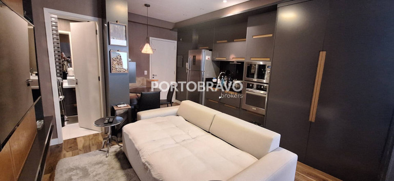 Imagem Apartamento com 1 Quarto para Alugar, 50 m² em Tamboré - Santana De Parnaíba